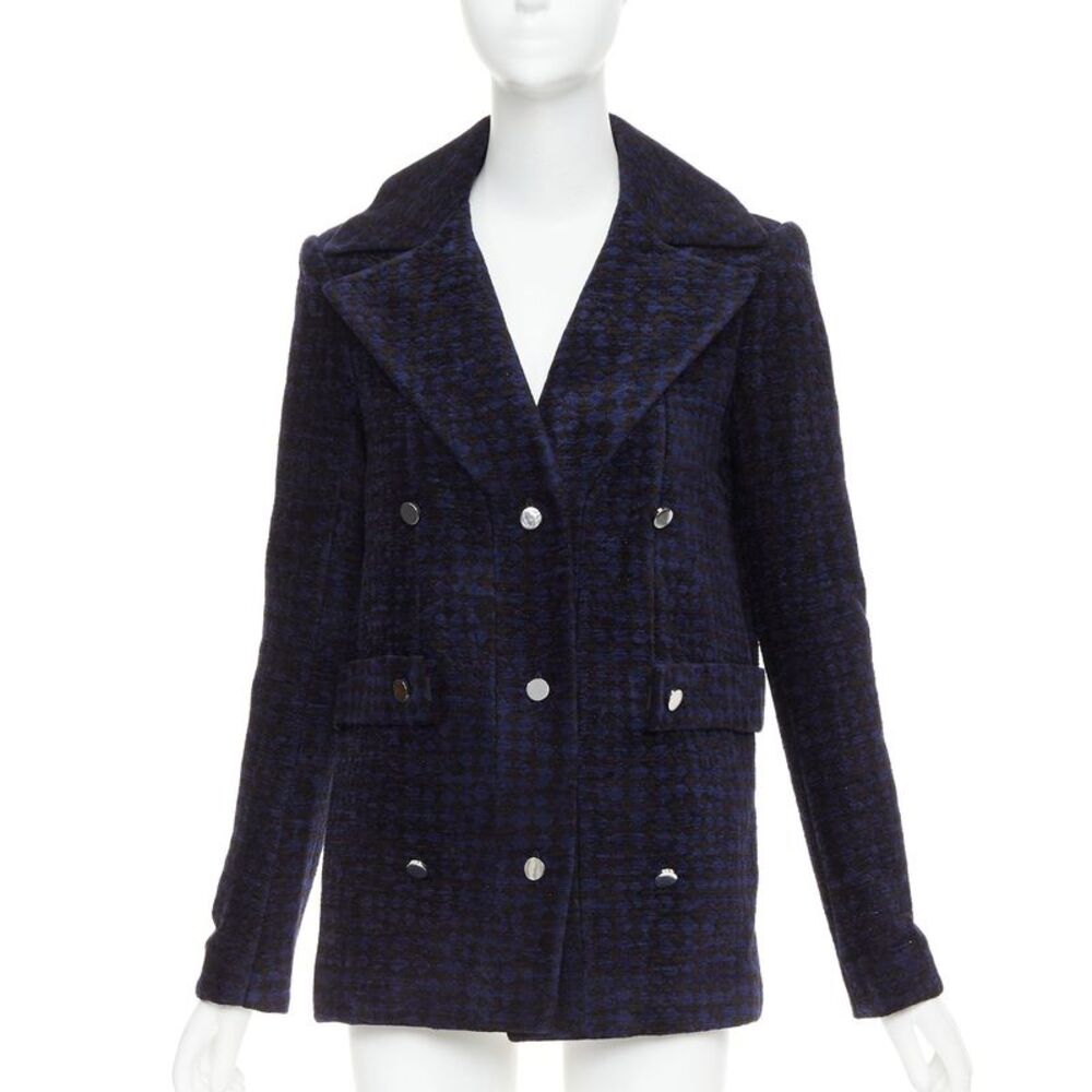 The Row Velvet Double Breasted Coat